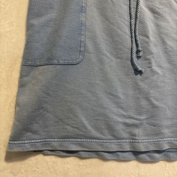 J. Jill Cotton Terry Tie-Waist Pull On Casual Skirt Light Powder Blue Size Large - Picture 4 of 16